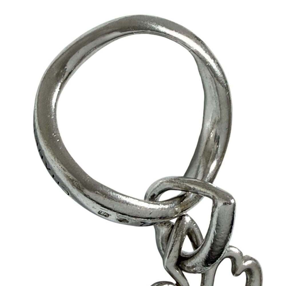 CHANEL Silver Love Ring - Picture 5 of 10